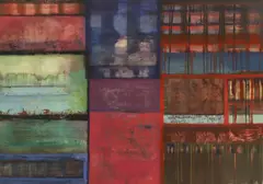 Catherine Starkman, Untitled abstract, oil on canvas