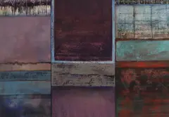 Catherine Starkman, Untitled abstract, oil on canvas