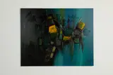 ... Slater, Untitled, oil on canvas 101 x 127cm