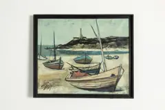 Charles Levier, Untitled, oil on canvas 60 x 73cm Charles Levier was born in Corsica in 1920