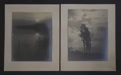 Josef Sudek, Untitled, two gelatin silver print photographs on card