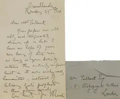 John Ruskin, Untitled, Romsey 25th Oct 1879 ['1879' added in pencil]