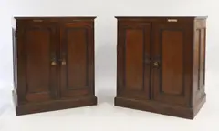 John Ruskin, Untitled, enclosing two compartments complete with carved g uilloché gilt oak frames