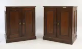 John Ruskin, Untitled, enclosing two compartments complete with carved g uilloché gilt oak frames