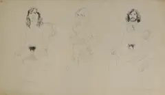 David Hockney, Untitled, 1971 offset lithograph sheet 58.5 x 91.5cm