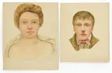 W... Toogood Hill, Untitled, watercolour on card 46 x 37cm and 41 x 32cm