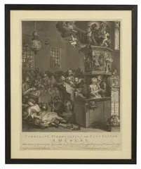 Untitled by William Hogarth, framed This engraving concerns the infamous case of Mary Toft, sold Aug 2025