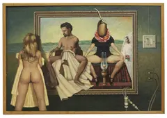 Oscar Mellor, Untitled, oil on canvas 61 x 91cm