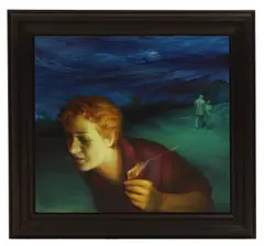 Janet Owen, Untitled, oil on board 55.5 x 60.5cm Provenance: The Clock House