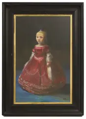A.M., Untitled, oil on board 58 x 37cm Provenance: The Clock House