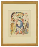 George Grosz, Untitled, 1920 offset lithograph in colours