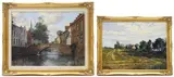 Clive Kidder, Untitled, oil on canvas 45.5 x 60.5cm (2)