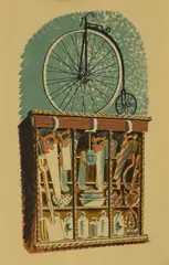 Eric Ravilious, Untitled, 'Hardware' lithograph in colours