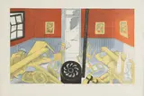 Edward Bawden, Untitled, 1940 (MG 176) lithograph in colours