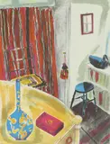 Chloe Cheese, Untitled, 'My Mother’s House' lithograph in colours