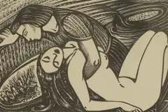 John Buckland Wright, Untitled, 'Laus Veneris' wood engraving