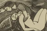 John Buckland Wright, Untitled, 'Laus Veneris' wood engraving