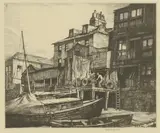 Norman Janes, Untitled, Greenwich' etching