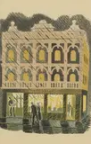 Eric Ravilious, Untitled, 'Public House' lithograph in colours