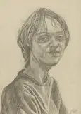 Sarah Raphael, Untitled, pencil 19.5 x 14cm