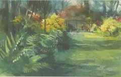 Alexander Creswell, Untitled, watercolour 36 x 54cm Provenance: With the New Academy Gallery