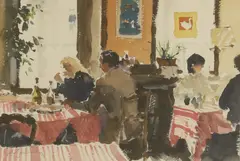 John Yardley, Untitled, watercolour over pencil 20 x 29cm Provenance: With Wykeham Galleries