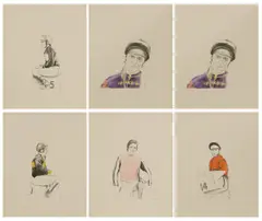 Bryan Organ, Untitled, each signed and dated 'Bryan Organ 1974' in pencil