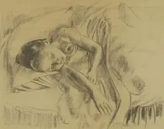 Robert Austin, Untitled, charcoal 30 x 38cm Provenance: With Royal Exchange Art Gallery