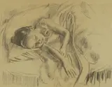 Robert Austin, Untitled, charcoal 30 x 38cm Provenance: With Royal Exchange Art Gallery