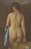 Anna Cherednichenko, Untitled, oil on canvas 91 x 59cm