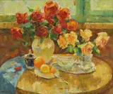Mikhail Zharov, Untitled, oil on canvas 57 x 69cm