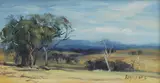 Rodney Symmons, Untitled, oil on board 10.5 x 18cm