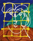 DovBer Marchette, Untitled, acrylic on canvas