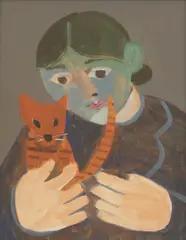 Matthew Batt, Untitled, acrylic on canvas 46 x 35.5cm