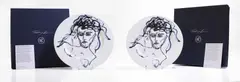 Untitled by Tracey Emin, 2023 two silkscreen on fine bone china plates, sold Dec 2025