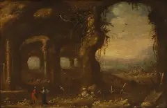 Rombout van Troyen, Untitled, oil on panel 27 x 40cm Provenance: Christie's South Kensington