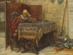 James Shaw Crompton, Untitled, watercolour 34.5 x 36.5cm
