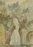 William Henry Bartlett, Untitled, watercolour and pencil 28 x 19.5cm