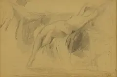 Eva Gonzalès, Untitled, pencil
