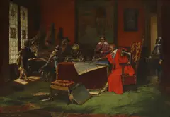Adolphe Alexandre Lesrel, Untitled, oil on canvas 87 x 120cm Provenance: With M Newman