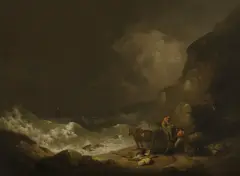George Morland, Untitled, oil on canvas 101 x 139cm Provenance: Christie's