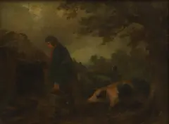 George Morland, Untitled, oil on canvas 32.5 x 41cm