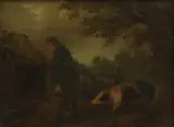 George Morland, Untitled, oil on canvas 32.5 x 41cm