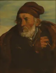Eugen von Blaas, Untitled, oil on canvas 54 x 43cm Painted in 1859 when the artist was only sixteen