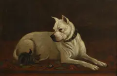 A... R... Knight, Untitled, oil on canvas 40 x 61cm Provenance: An East Anglian private collection.