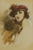 William Barribal, Untitled, gouache 28.5 x 18.5cm Provenance: With Phillips and MacConnal