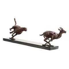 Mark Coreth, Untitled, on a black marble plinth