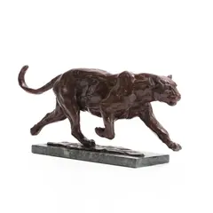 Mark Coreth, Untitled, on a rectangular green marble plinth