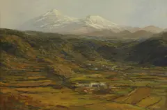 Grenville George Cottingham, Untitled, oil on canvas 50.5 x 76cm