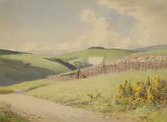 Joseph Kirkpatrick, Untitled, watercolour 24 x 34cm